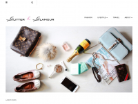 Screenshot des Blogs Glitter & Glamour