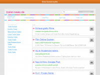 Screenshot des Blogs Trailer-News