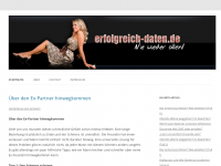 Screenshot des Blogs Erfolgreich daten