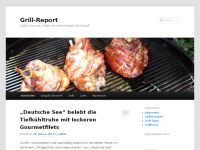 Screenshot des Blogs grill-report