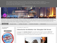 Screenshot des Blogs Metropole Shanghai