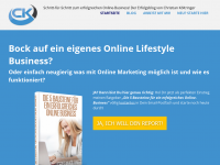Screenshot des Blogs Internetmarketing News, Tipps & Tricks