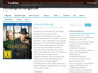 Screenshot des Blogs Filmbesprechungen.de – reloaded