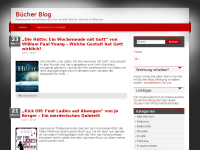 Screenshot des Blogs Buch Blog – Bücherservice