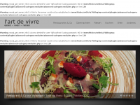 Screenshot des Blogs l’art de vivre