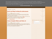 Screenshot des Blogs Rock ‘n Blog