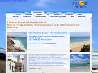 Screenshot des Blogs Sporthotel Fuerteventura