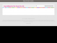 Screenshot des Blogs marokkanische küche