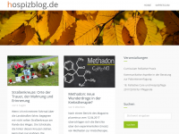 Screenshot des Blogs Hospizblog