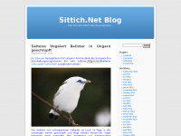 Screenshot des Blogs Sittich.Net Blog