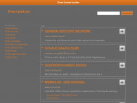 Screenshot des Blogs Free Ipod