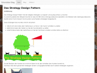 Screenshot des Blogs Programmiertagebuch