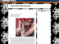 Screenshot des Blogs New Cross Tattoo