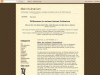 Screenshot des Blogs Mein Kulinarium