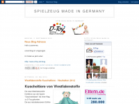 Screenshot des Blogs Spielzeug Made in Germany