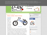 Screenshot des Blogs D-Toy Blog