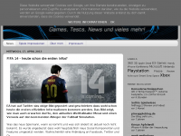 Screenshot des Blogs Electrobeam