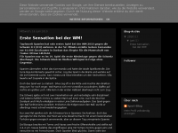 Screenshot des Blogs Der Fußballblog