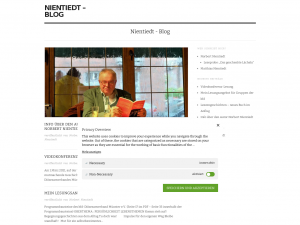 Screenshot des Blogs Nientiedt.com