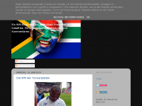 Screenshot des Blogs Fußball WM 2010 in Südafrika