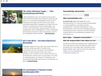 Screenshot des Blogs Auswandertipps für Auswanderer