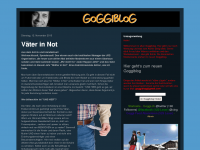 Screenshot des Blogs Goggiblog