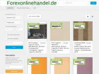 Screenshot des Blogs Forex Online Handel
