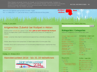 Screenshot des Blogs Naturnahe Hamstergehege