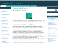 Screenshot des Blogs openSUSE-lernen.de