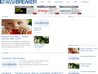 Screenshot des Blogs Newsbreaker