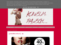 Screenshot des Blogs Konsumrausch