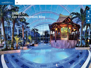 Screenshot des Blogs Thermen in Österreich