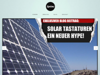 Screenshot des Blogs Spotme Sicherheit Überwachung und Elektronik Artikel Blog