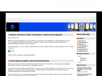 Screenshot des Blogs Blog-OnlineDatenSpeicher