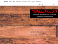 Screenshot des Blogs Thriller Killer’s Blog