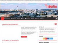 Screenshot des Blogs blog@inBerlin