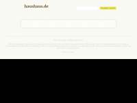 Screenshot des Blogs haushaus.de | Online Eigenheim- und Hausbau-Magazin