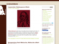 Screenshot des Blogs Schnauzer-Blog