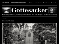 Screenshot des Blogs Gottesacker