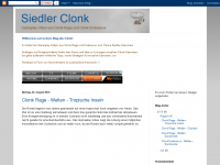 Screenshot des Blogs Siedler Clonk