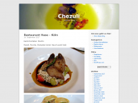 Screenshot des Blogs chezuli