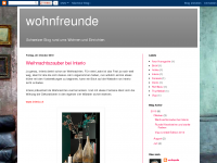 Screenshot des Blogs Wohnfreunde