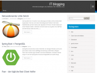 Screenshot des Blogs itblogging.de | Informationen rund um die Informatik