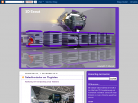 Screenshot des Blogs 3D Scout