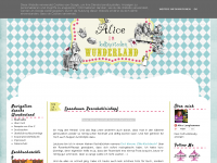 Screenshot des Blogs Alice im kulinarischem Wunderland