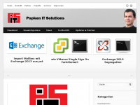 Screenshot des Blogs PITS-online