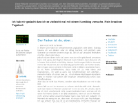 Screenshot des Blogs Co-Boldt’s Kunsttagebuch