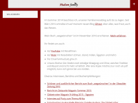 Screenshot des Blogs Das Streben nach Bewegung – Hudson Family