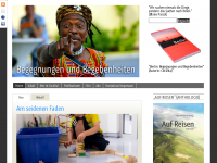 Screenshot des Blogs Berlin: Begegnungen und Begebenheiten