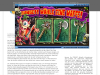 Screenshot des Blogs PREGAS-Blog